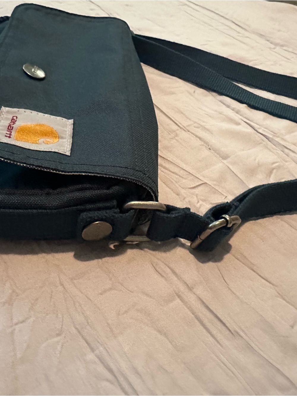 Carhartt Dark Teal Crossbody Shoulder Bag - Picture 7 of 7